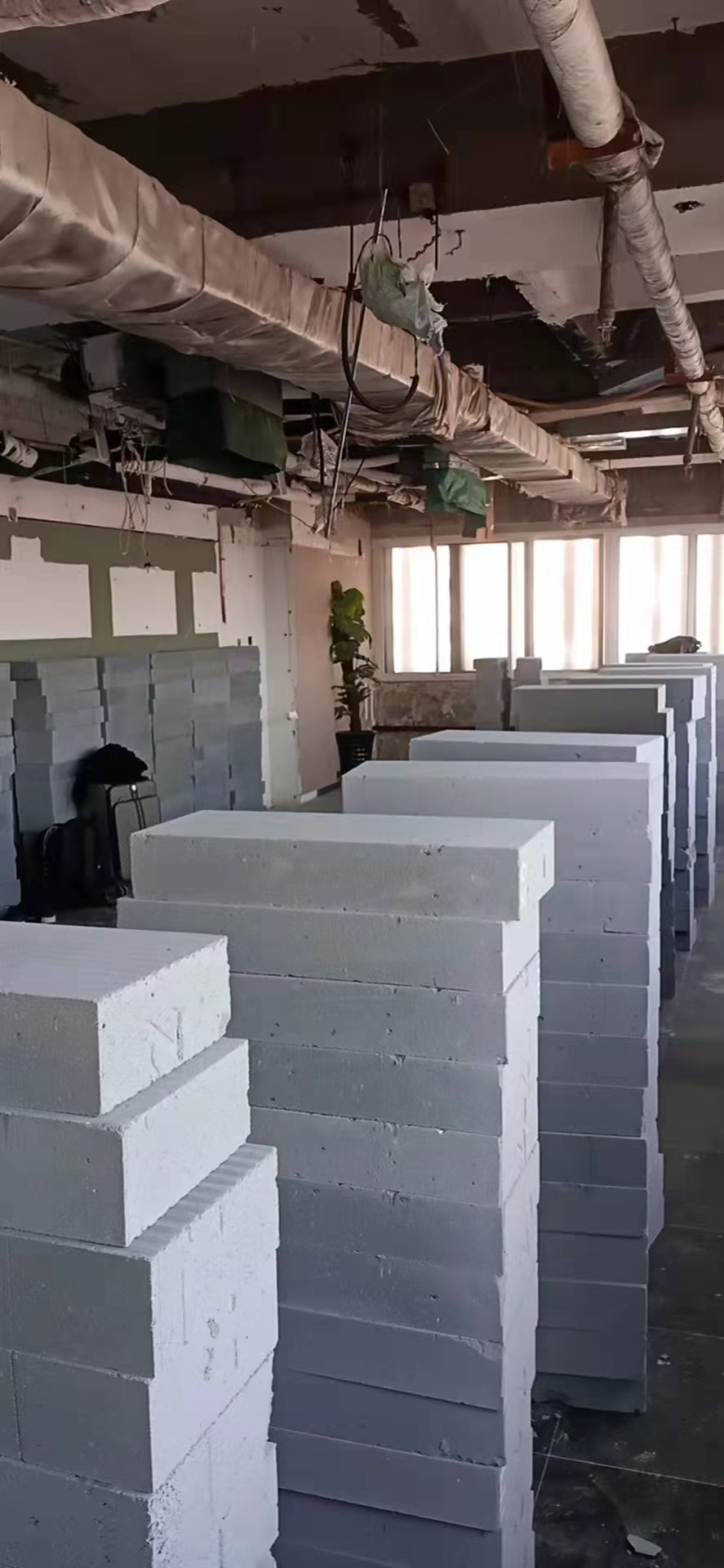轻质砖用于民宿隔墙